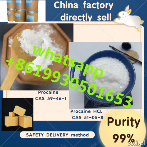 procaine chinese factory sell procaine HCL with CAS 51-05-8 (whatsapp +8619930501653)