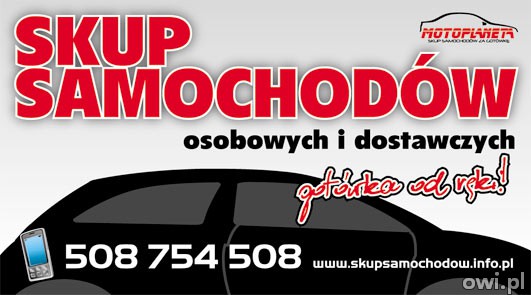 Skup aut za gotówkę Śląsk, Małopolska , minimum formalności - dojazd do Klienta