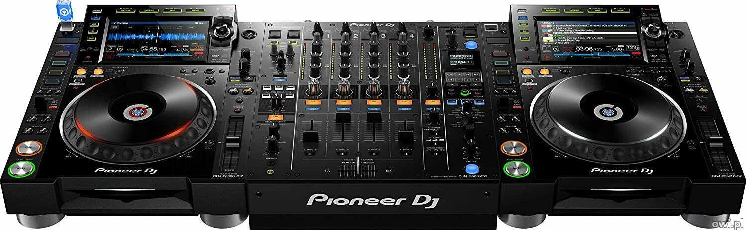 Pioneer DJ 2x Cdj-2000Nxs2 & Djm-900Nxs2 + Hdj-2000 Mk2 Pakiet Dj