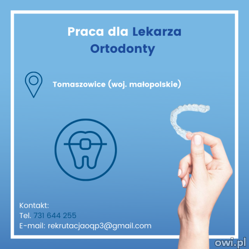 Lekarz Ortodonta pod Krakowem