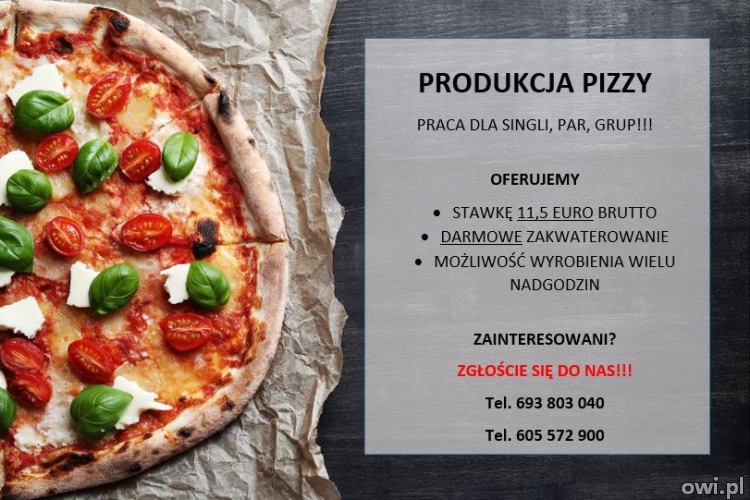 Produkcja Pizzy