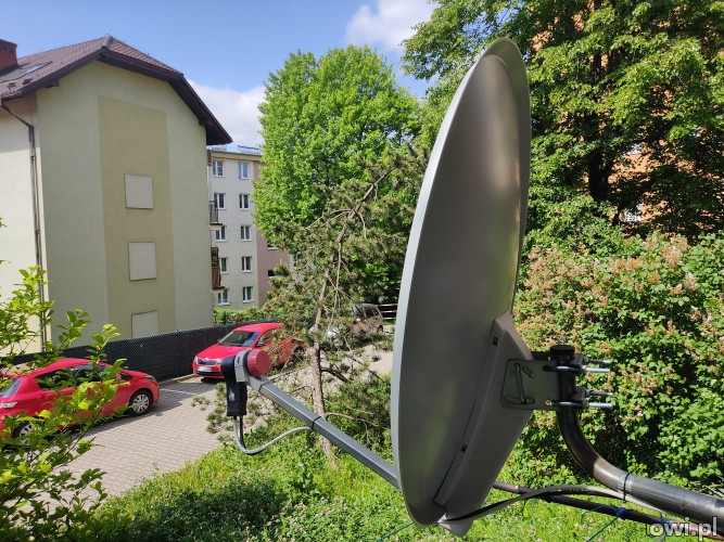 Montaż, serwis i ustawianie anten satelitarnych oraz telewizji cyfrowej naziemnej DVB-T .