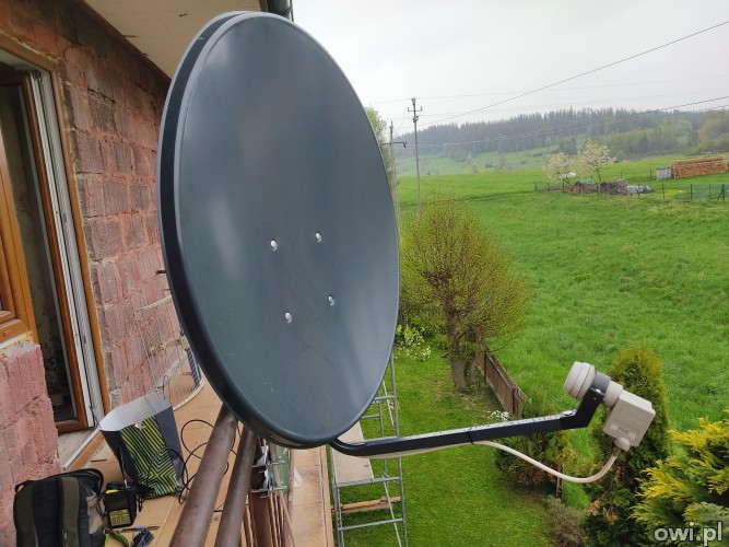 Montaż, serwis i ustawianie anten satelitarnych