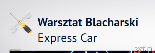 Express Car - Twój warsztat blacharsko-lakierniczy w Krakowie