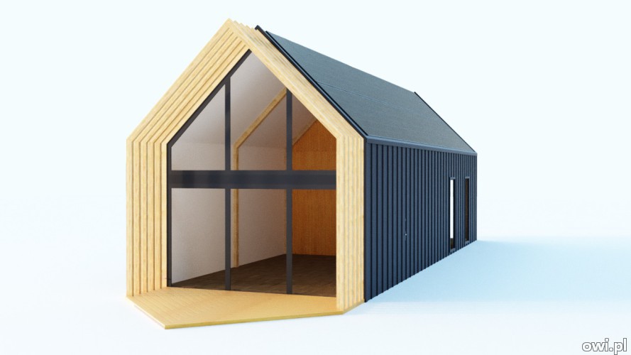 Dom nowoczesny drewniany na zgłoszenie 35-70m2 stodoła płaski od 49tys