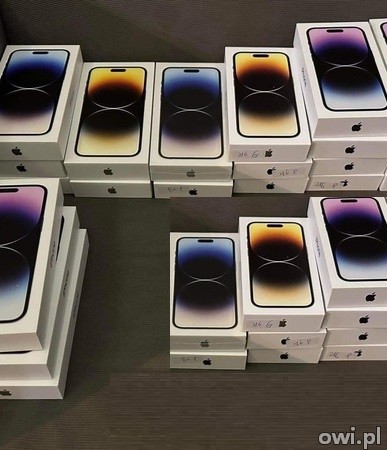 Sprzedaż hurtowa Apple iPhone 14, 14 Plus, 14 Pro i 14 Pro Max.
