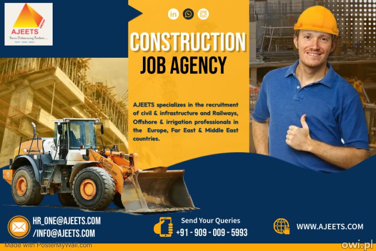Construction Recruitment Agency in India