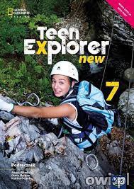 Teen Explorer New kl7,8 Testy Nagrania Kartkówki Książki Nauczyciela itp.
