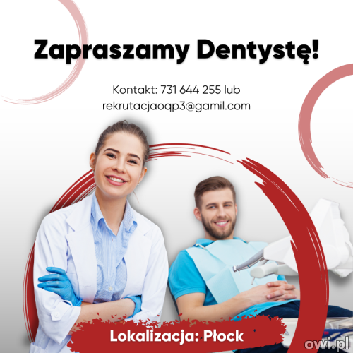Oferta pracy dla Lekarza Dentysty w Płocku