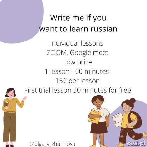 Nauka języka rosyjskiego jako obcego online