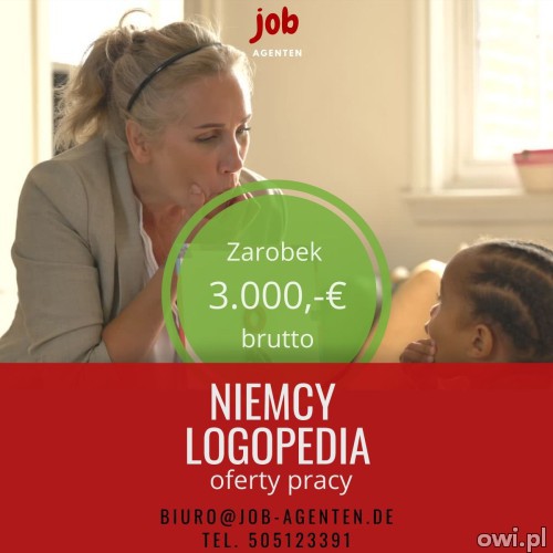 Oferta pracy dla logopedy w Niemczech