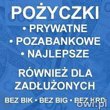 Udziele Pozyczki Prywatnej Bez Baz i Bez BIk.Cała Polska