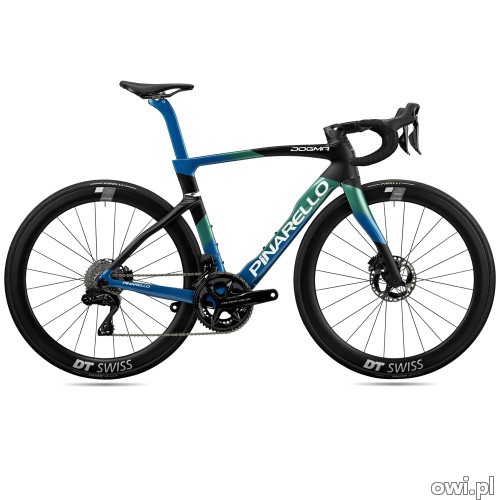 2024 Pinarello Dura Ace Di2 - Nebula Green Blue Road Bike (WAREHOUSEBIKE)